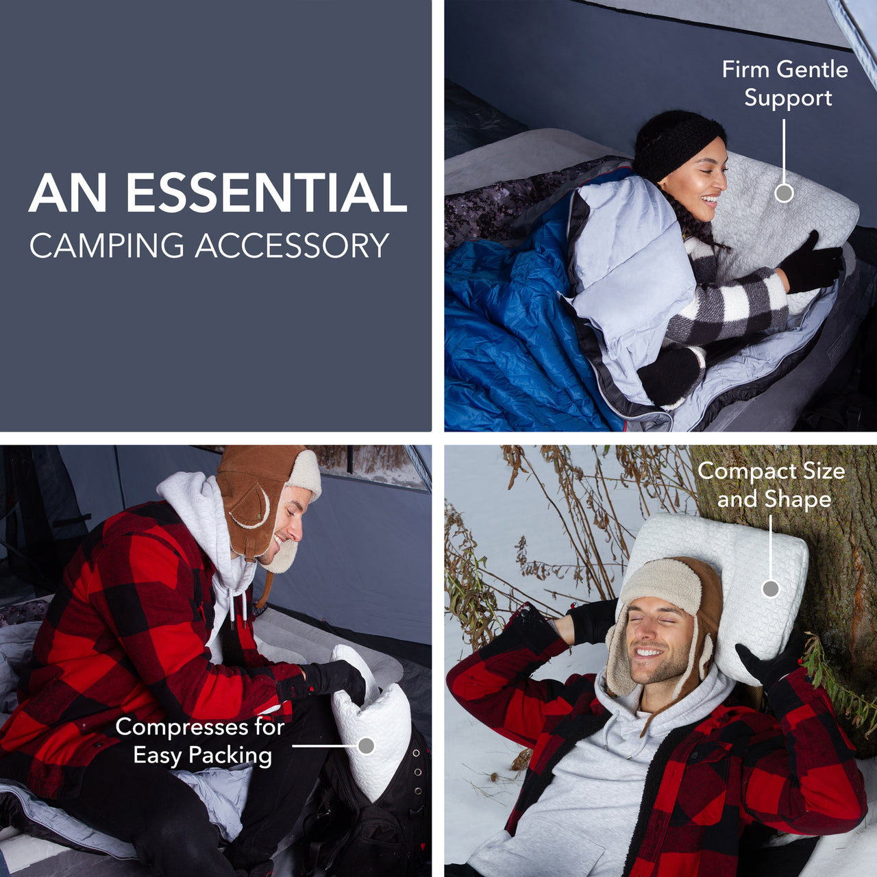 Regal Ruby Gel Memory Foam Pillow - Bed Pillows with Viscose Made from Bamboo Pillow Cover, Cooling